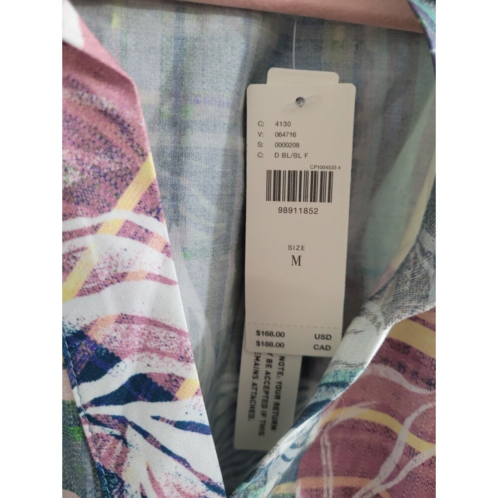 Anthropologie Pastel Plaid & Floral Tiered Maxi Dress - Picture 4 of 14